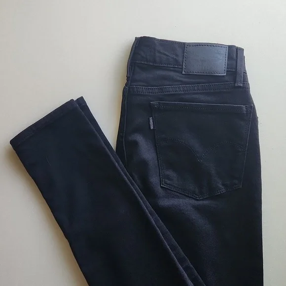 👖NWOT Levi's 710 Black Jeans - Picture 3 of 9